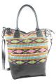 Harp Wanderlust Multicolor Tote Bag 201410051