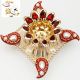 Ghasitaram Red And Gold Light Exotic Diyas d14sm190