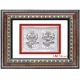 Ghasitaram Pure Silver Laxmi Ganesh Frame g12slm8