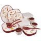 Nayasa 32Pcs Printed Microwavable Dinner Set LE-NYS-009