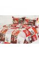 New Designer Double Bedsheet With 2 Pillow Cover MSBBDSHET-B