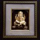 Ghasitaram Ganpati Pure Gold Frame-Mini ps14ganpatiframe