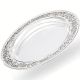 Ghasitaram Oval Silver Platter ps14TF17067BM