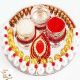 Ghasitaram White Pearl Pooja Thali r14whitepearlpoojathalir1