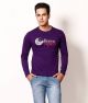 TSX  Men's Printed T-Shirts TSX-PRNTD-FS-PURPLE-VANBUREN